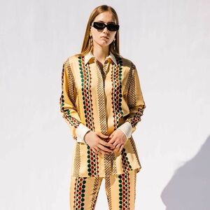 Wales Bonner Multicolor Button Down Shirt